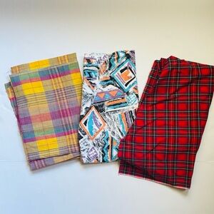 Bundle Vintage Pattern Material Cloth Sewing Projects Clothing Repurposing 3